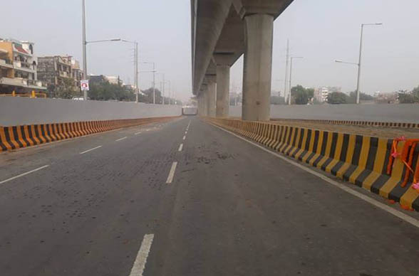 Construction of Underpass in Noida